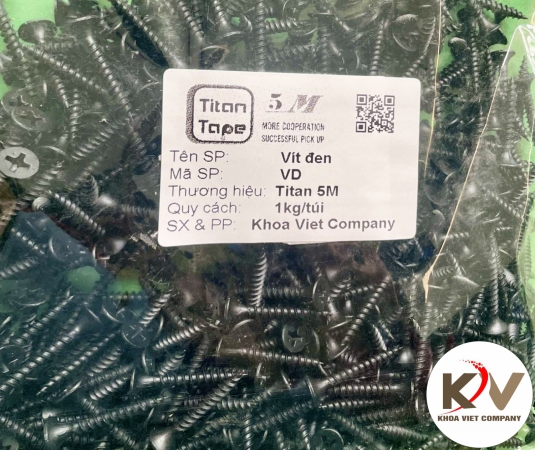 Vít thạch cao đen sịn